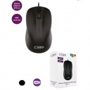 CBR CM 131 Black, Мышь проводная, оптическая, USB, 1200 dpi, 3 кнопки и колесо прокрутки, ABS-пласти