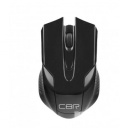 CBR CM 403 Black, Мышь беспроводная, оптическая, 2,4 ГГц, 800/1200/1600 dpi, 6 кнопок и колесо прокр