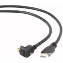 Bion Кабель HDMI [BXP-CC-HDMI490-018] 1.8м, v1.4, 19M/19M,  угловой разъем,черный, позол.раз., экран