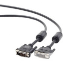 Кабель DVI-D single link Gembird/Cablexpert , 19M/19M, 1.8м, черный, экран, феррит.кольца, пакет (CC