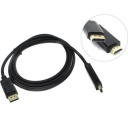 Exegate EX284917RUS Кабель DisplayPort-HDMI ExeGate EX-CC-DP-HDMI-3.0 (20M/19M, 3м, экран)