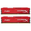Kingston DDR3 DIMM 16GB (PC3-12800) 1600MHz Kit (2 x 8GB)  HX316C10FRK2/16 HyperX Fury Red Series CL