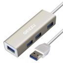 HUB GR-517UB Ginzzu USB 3.0, 4 порта USB3.0, 20см кабель 