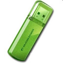 Silicon Power USB Drive 16Gb Helios 101 SP016GBUF2101V1N {USB2.0, Green}