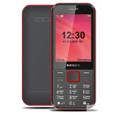 TEXET TM-302 мобильный телефон цвет чёрный-красный