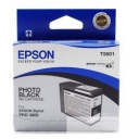 EPSON C13T580100 Картридж чёрный (Photo Black) 80 мл 