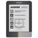 Электронная книга Digma S683G 6" E-ink HD Carta 1024x758 Touch Screen/4Gb/microSDHC/frontlight серый