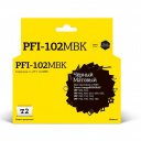 T2 PFI-102MBK  Картридж струйный для Canon imagePROGRAF iPF-500/510/600/605/610/650/655/700/710/720/
