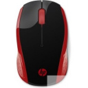 HP 200 [2HU82AA] Wireless Mouse USB red