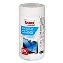 Салфетки BURO BU-Tscrl для экранов ЭЛТ мониторов/плазменных/ЖК телевизоров/мониторов с покрытием из 