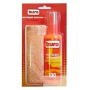 Набор чистящий BURO BU-S/MF, микрофибра 25 х 25 мм + спрей для экранов и оптики 100 мл, 1 шт.[817428